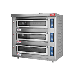 BDD-90F Large Infrared Electric 3 Deck Oven